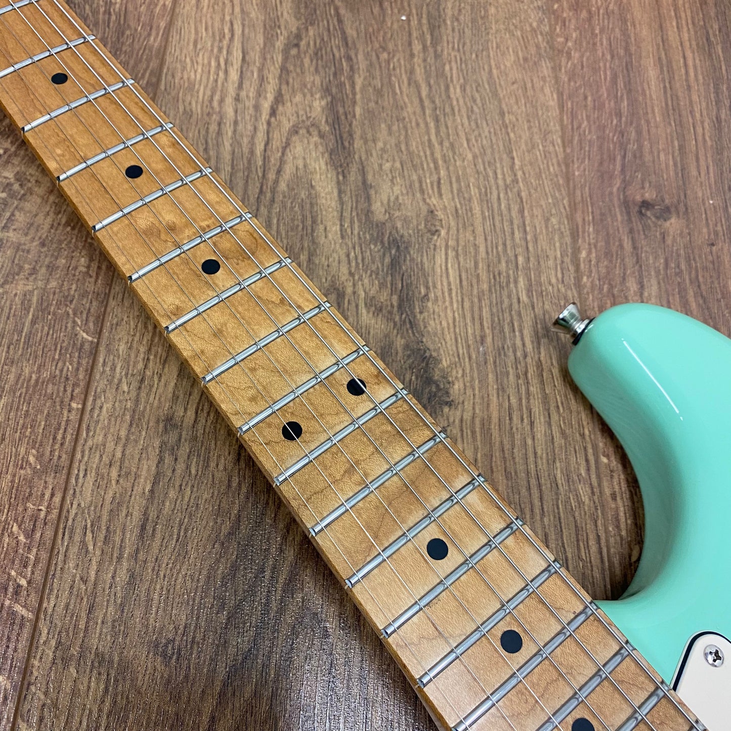 Pre-Owned Jet Guitars JS-400 - Left Handed - Seafoam Green