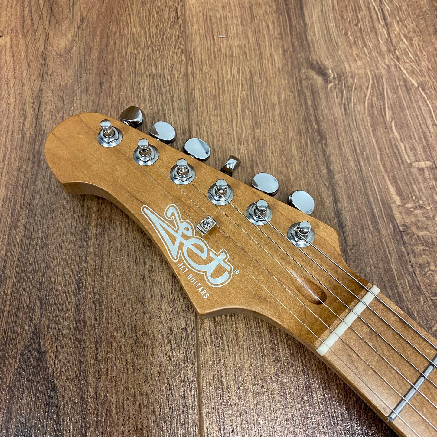 Pre-Owned Jet Guitars JS-400 - Left Handed - Seafoam Green