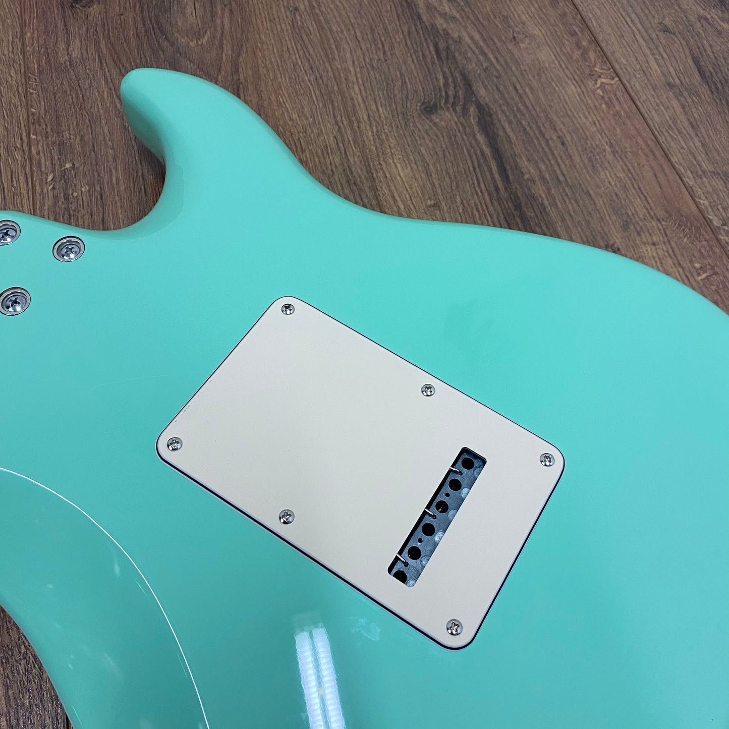 Pre-Owned Jet Guitars JS-400 - Left Handed - Seafoam Green
