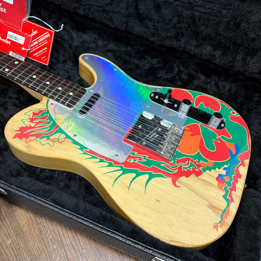 Pre-Owned Fender Jimmy Page Telecaster - Natural/Dragon