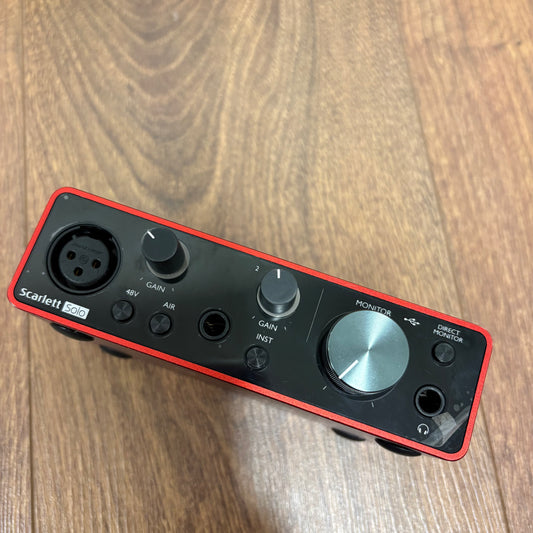 Pre-Owned Focusrite Scarlett Solo 3rd Gen Audio Interface