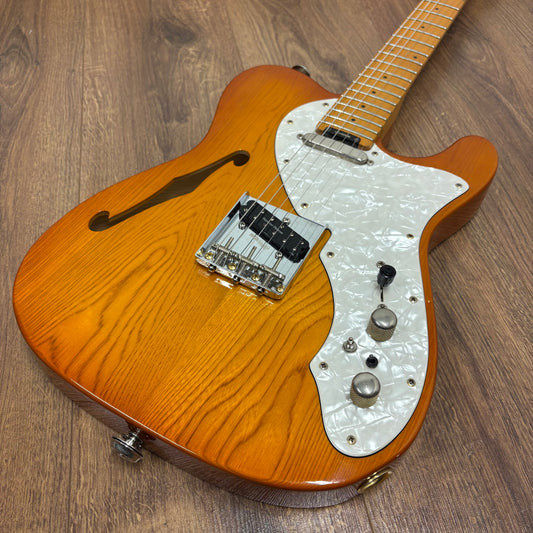 Pre-Owned Levinson Blade Delta Thinline Telecaster MIJ - Honeyburst - 1990's