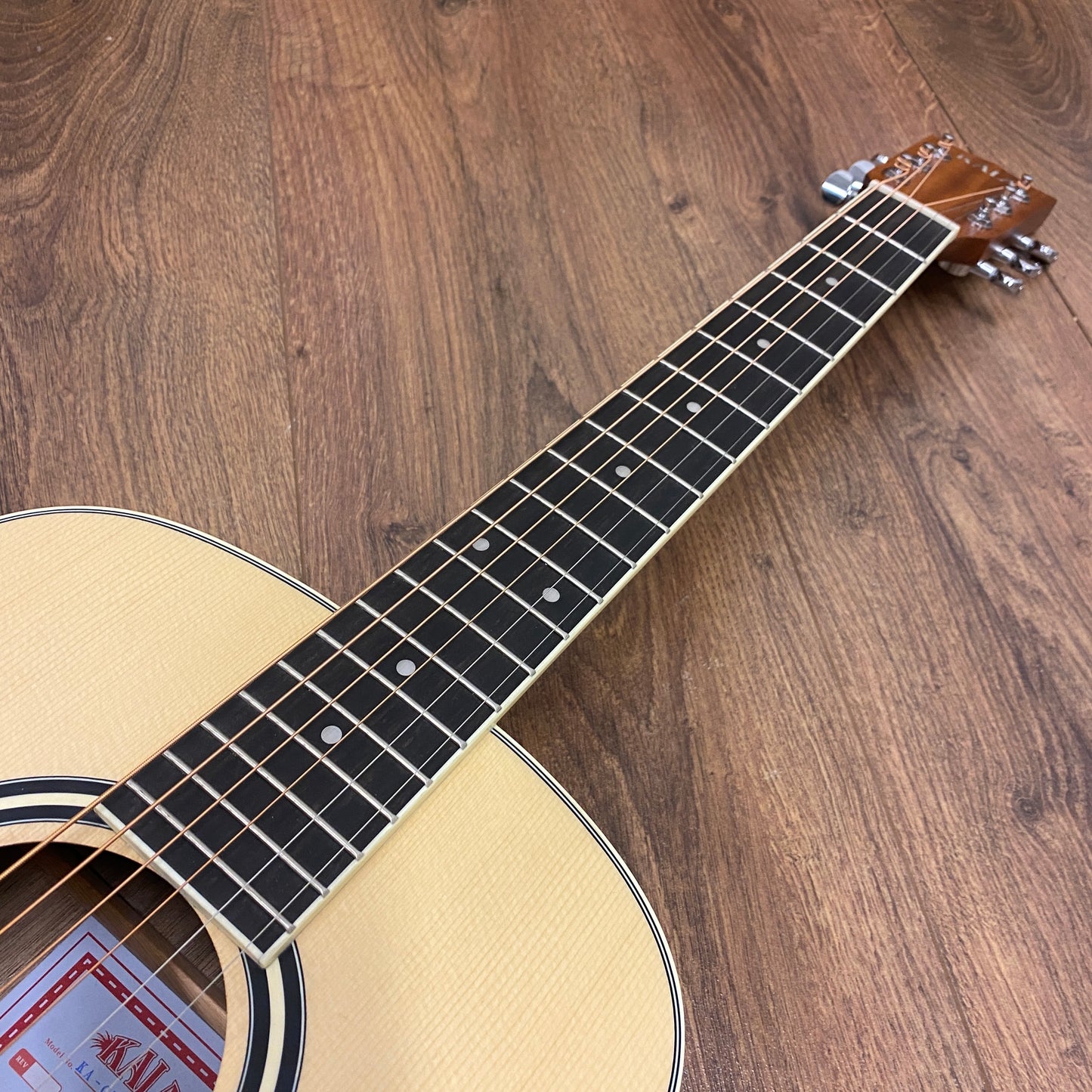 Pre-Owned Kala KA-GTR-OM-SEB Mini Acoustic - Natural