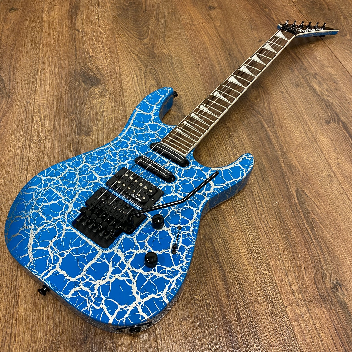 Pre-Owned Jackson X Series Soloist SL3X DX - Frost Byte Crackle