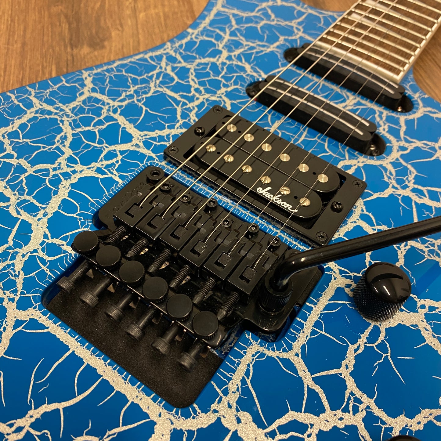 Pre-Owned Jackson X Series Soloist SL3X DX - Frost Byte Crackle