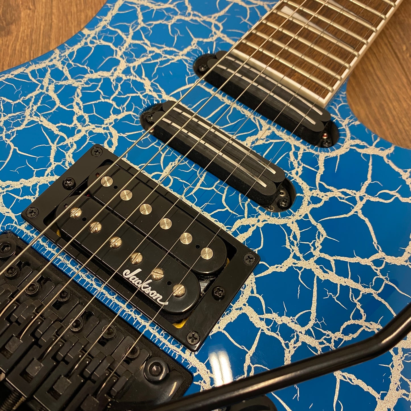 Pre-Owned Jackson X Series Soloist SL3X DX - Frost Byte Crackle