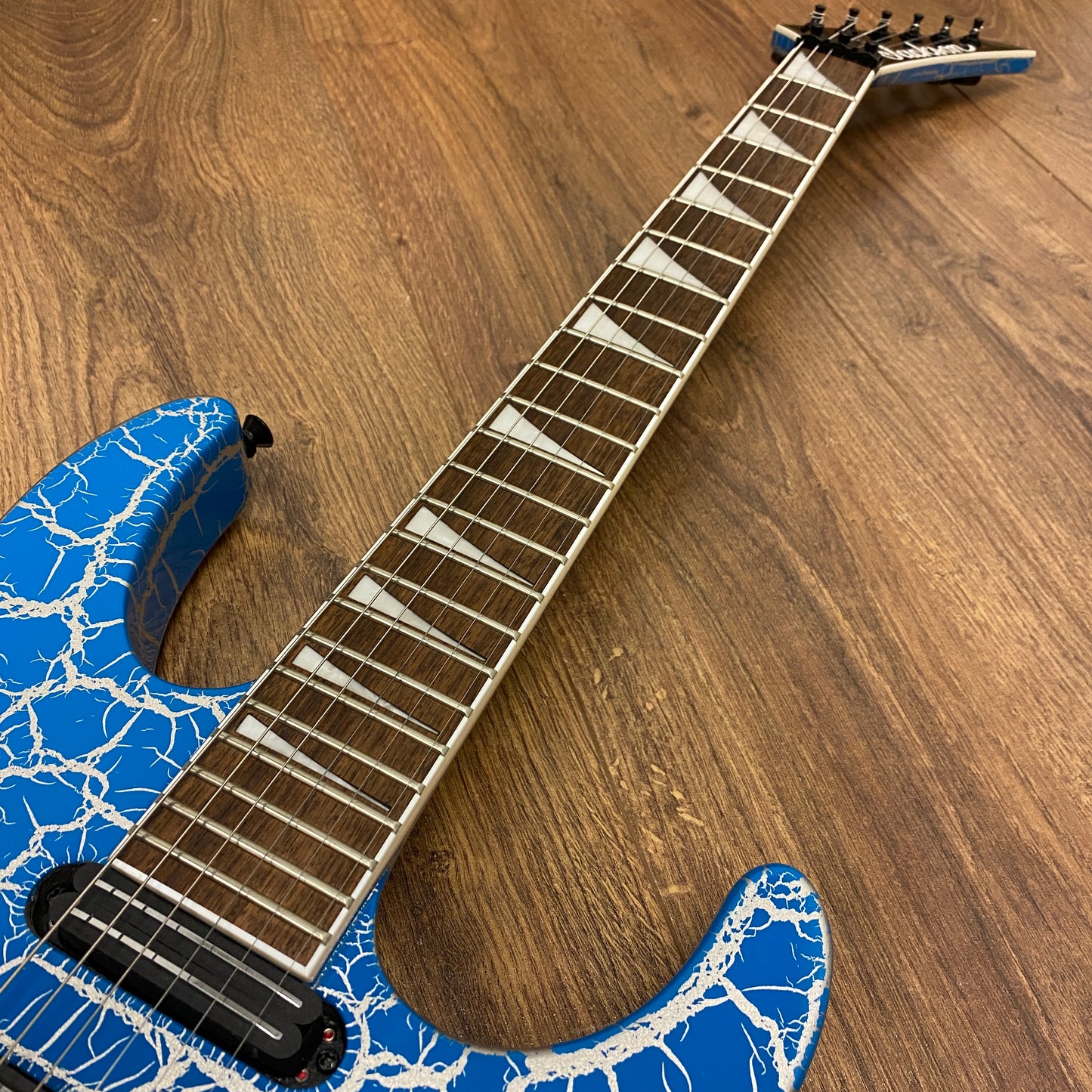 Pre-Owned Jackson X Series Soloist SL3X DX - Frost Byte Crackle