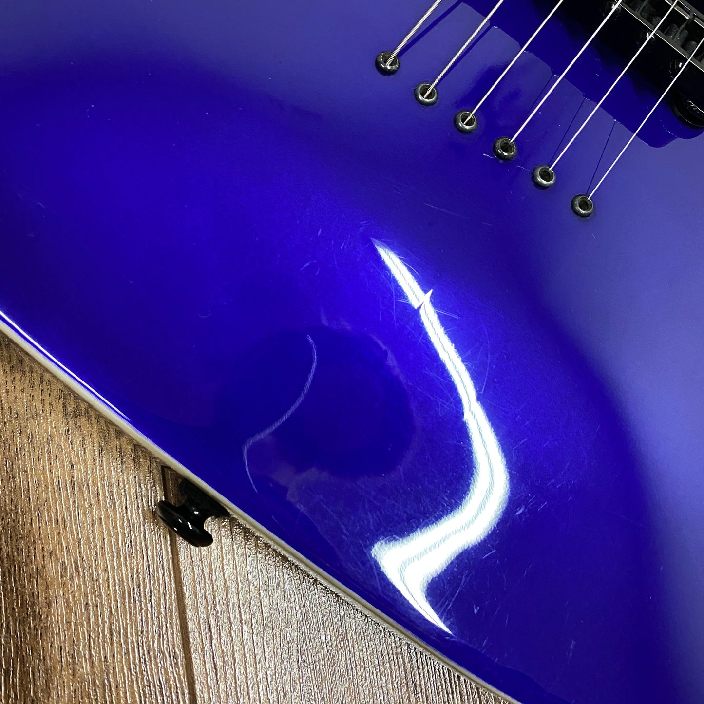 Pre-Owned ESP LTD MH-400NT - Violet Pearl Fade Metallic