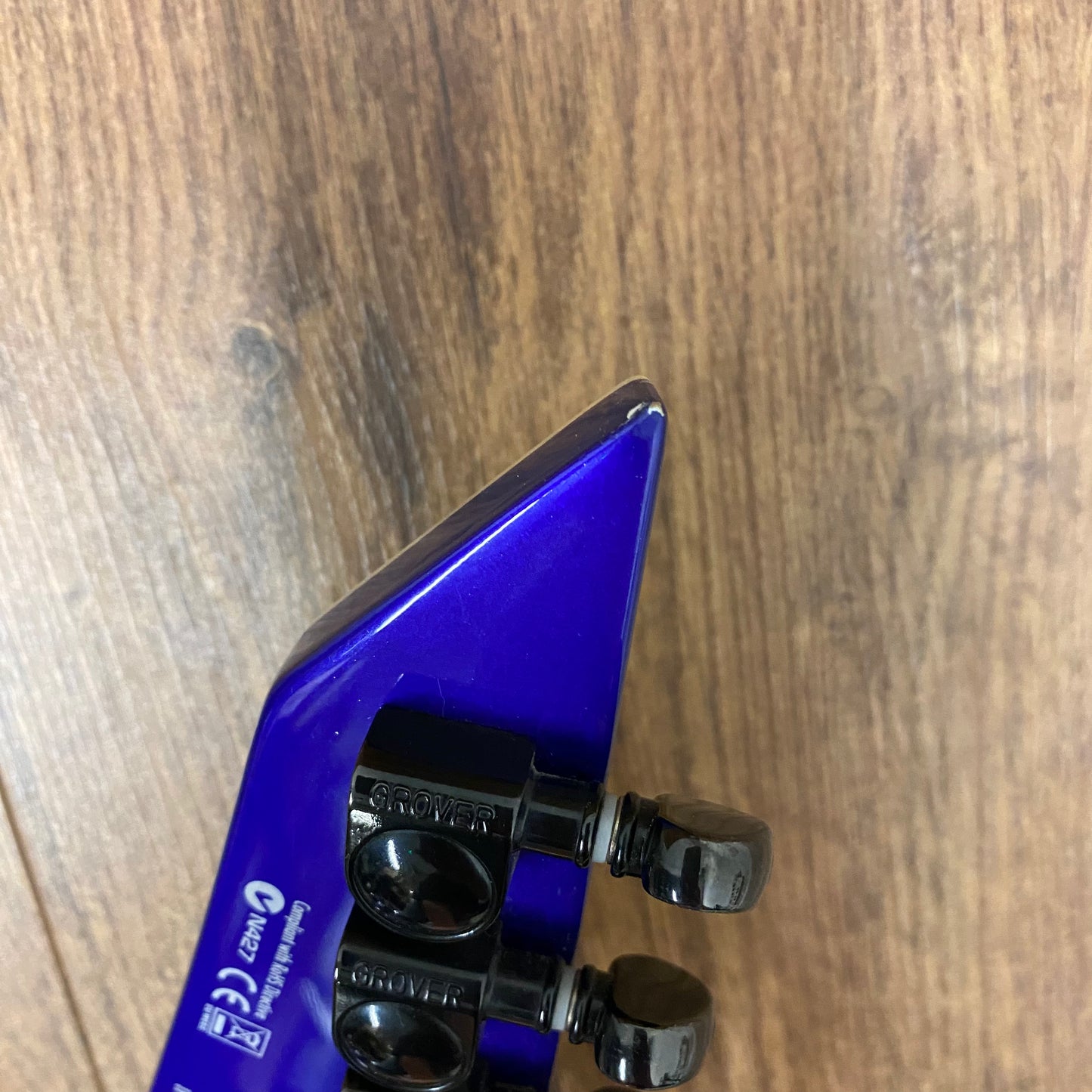 Pre-Owned ESP LTD MH-400NT - Violet Pearl Fade Metallic