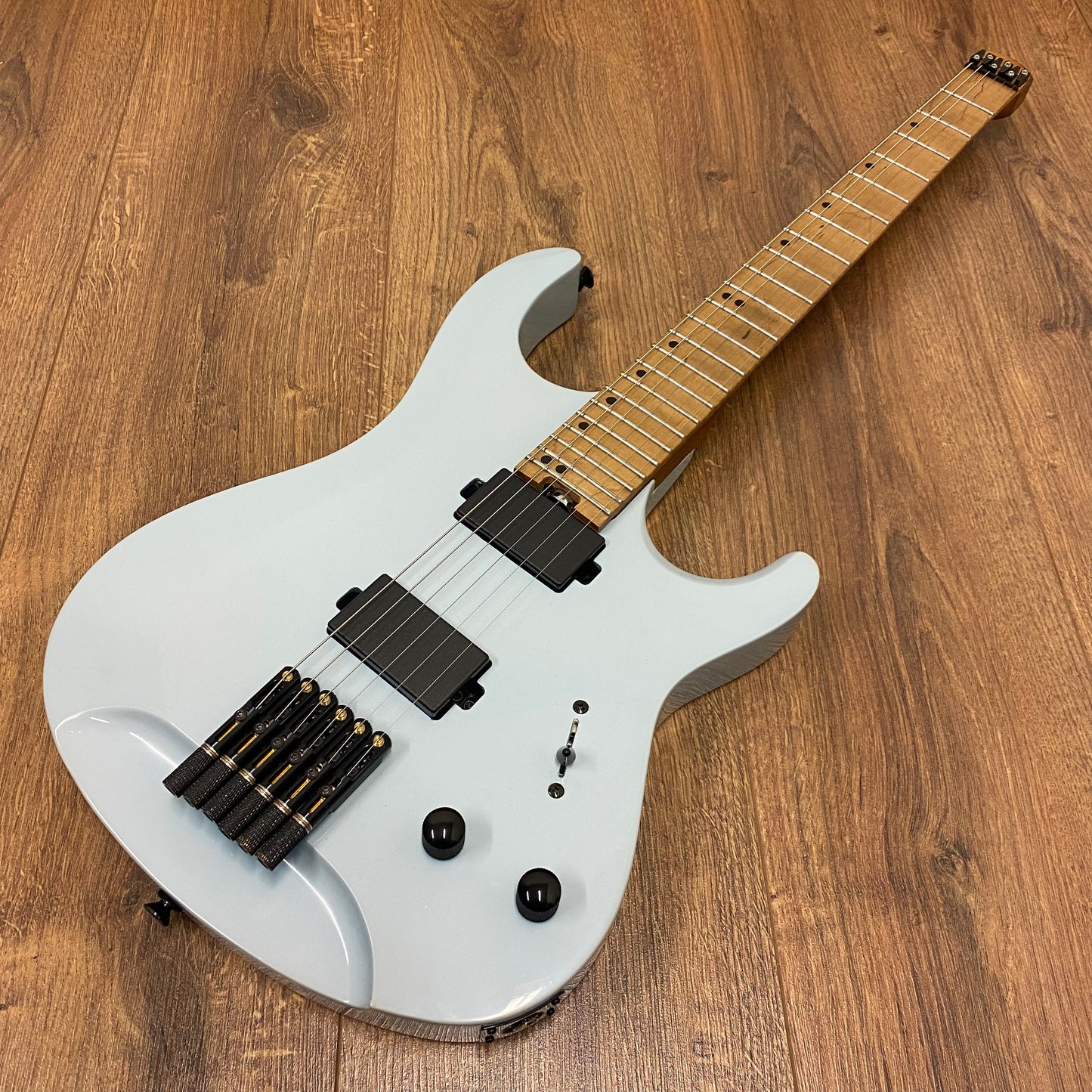 Pre-Owned Harley Benton Dullahan FT 24 - Daphne Blue - Warman Pickups