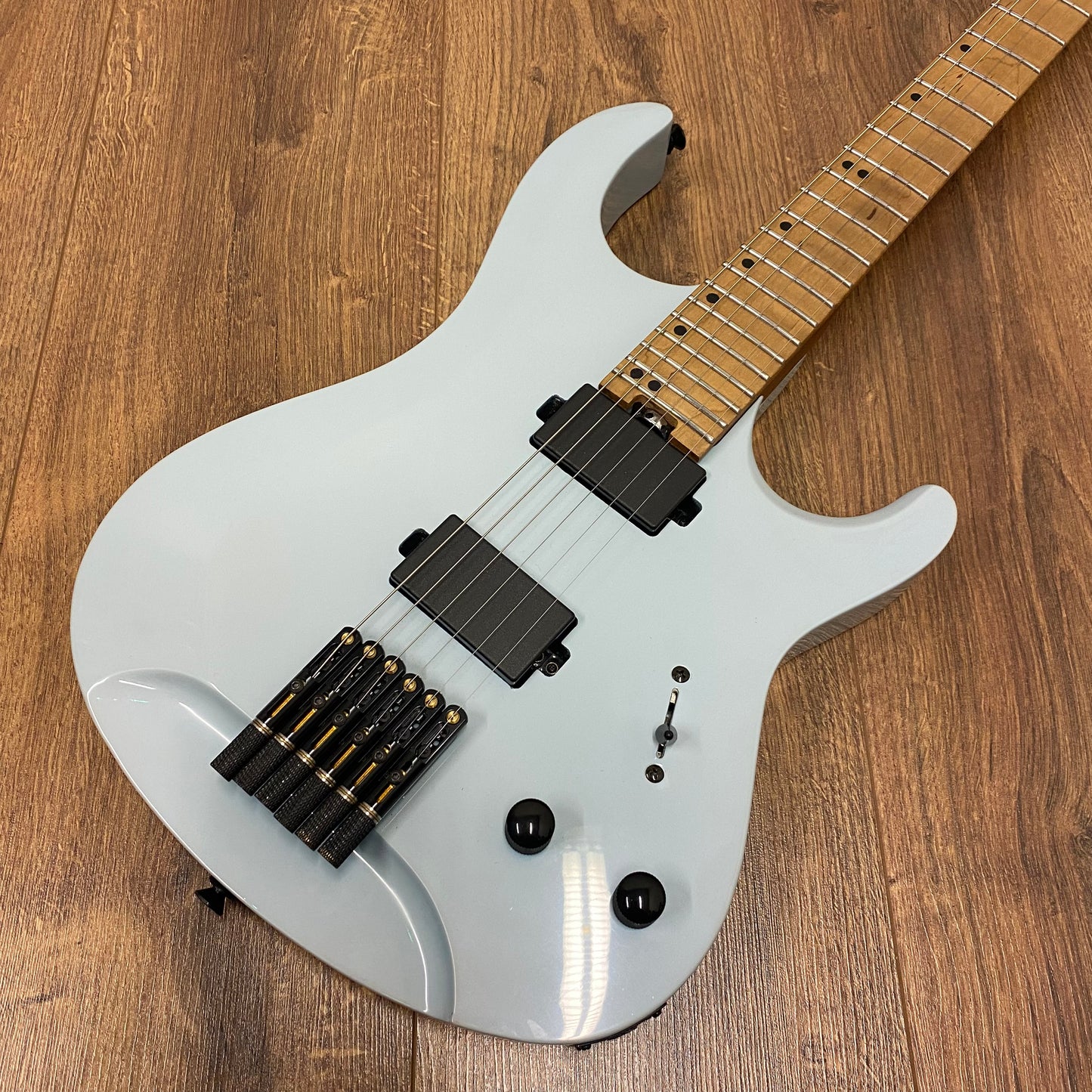 Pre-Owned Harley Benton Dullahan FT 24 - Daphne Blue - Warman Pickups