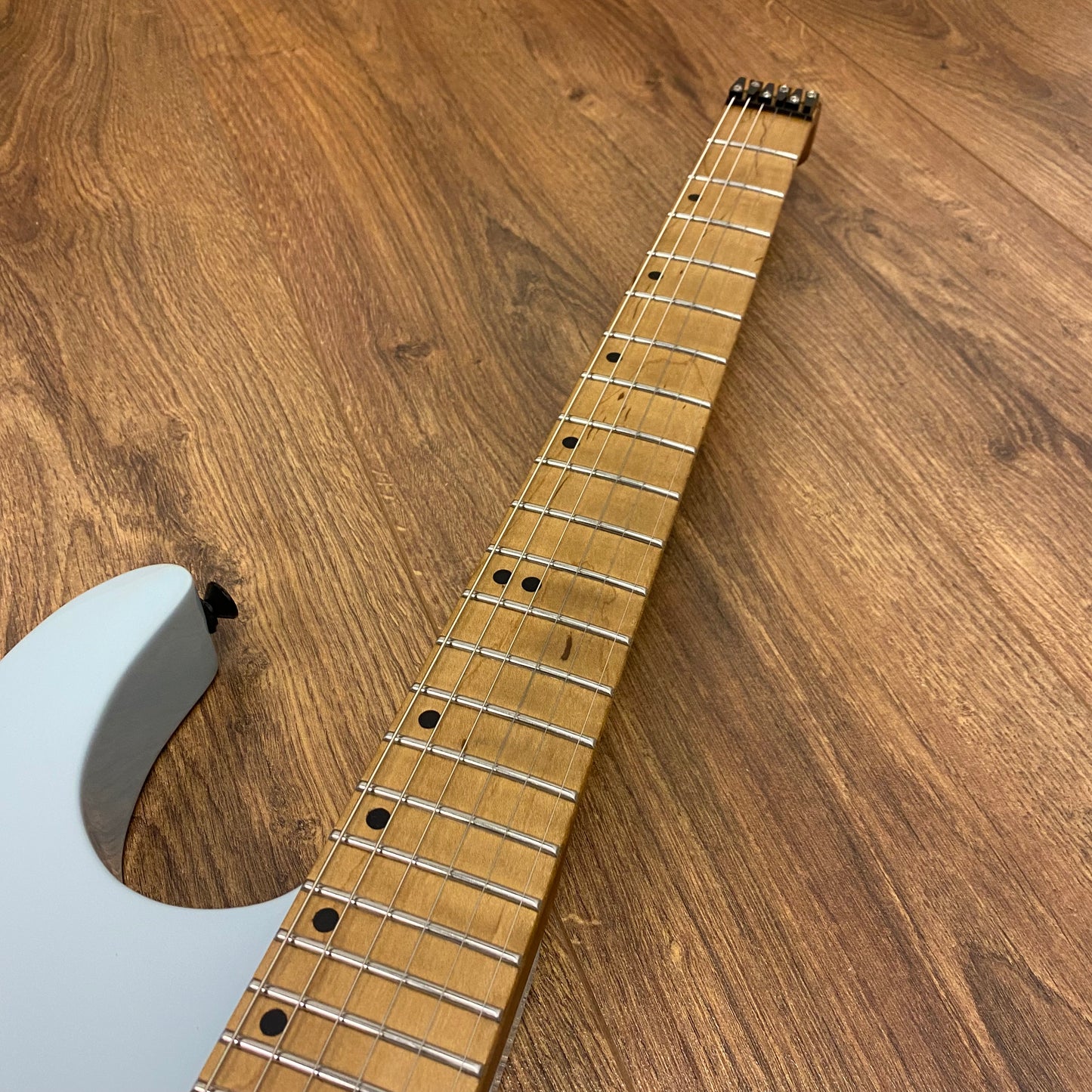 Pre-Owned Harley Benton Dullahan FT 24 - Daphne Blue - Warman Pickups