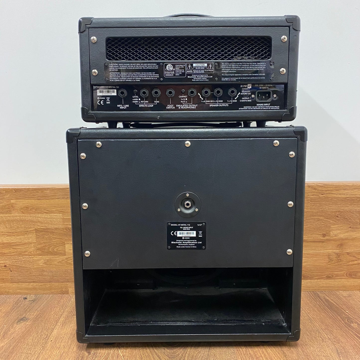 Pre-Owned Blackstar HT-5 Metal + HT Metal 112 Cab - 5w 1x12" Head & Cab