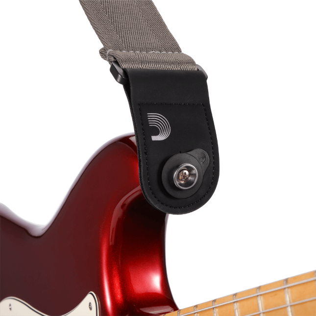 D'Addario Flex Lock Strap Block - Black