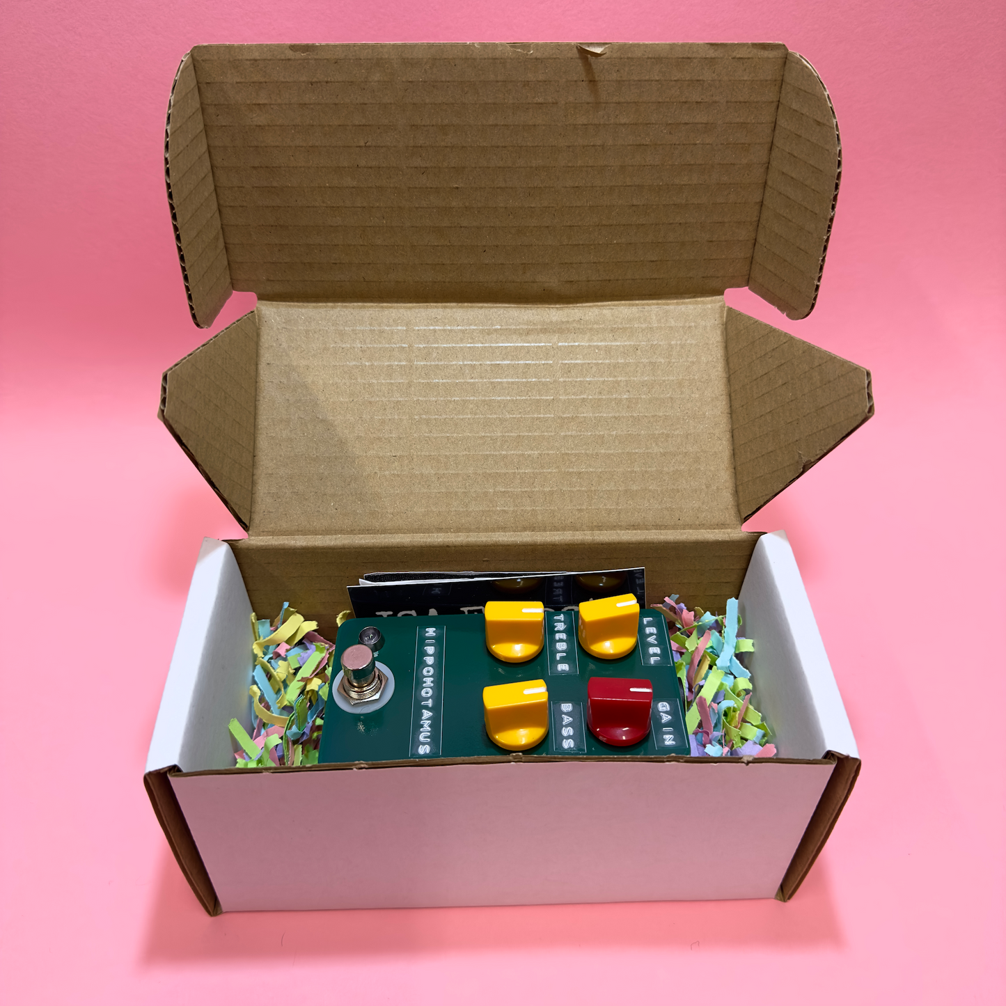 JSA Effects X Hippo Guitars Limited Edition Hippohotamus Overdrive Pedal