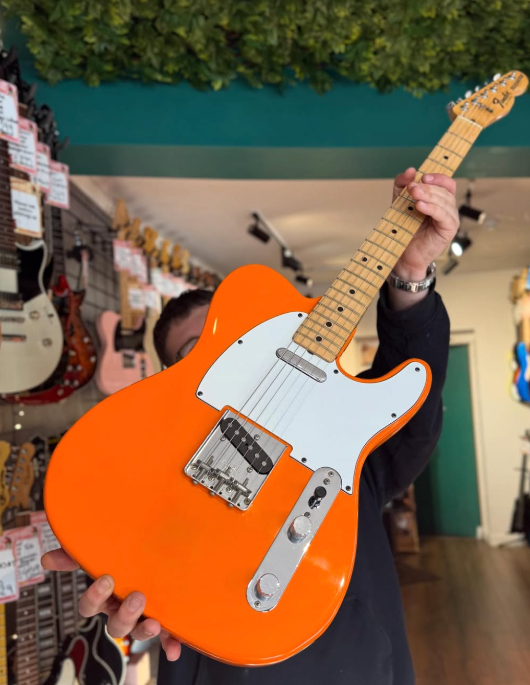 Pre-Owned Fender International Series Telecaster - Capri Orange - 1978/1981