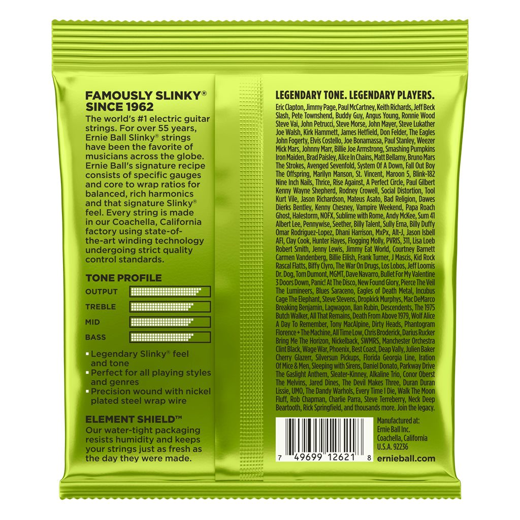 Ernie Ball 7-String Regular Slinky Electric Guitar Strings (.010 -.056)