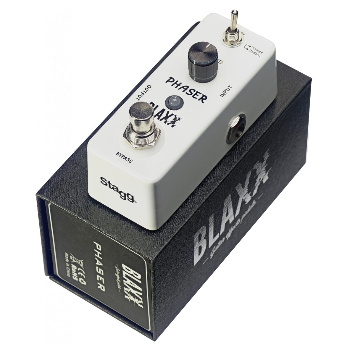 Blaxx Mini Phaser Effects Pedal