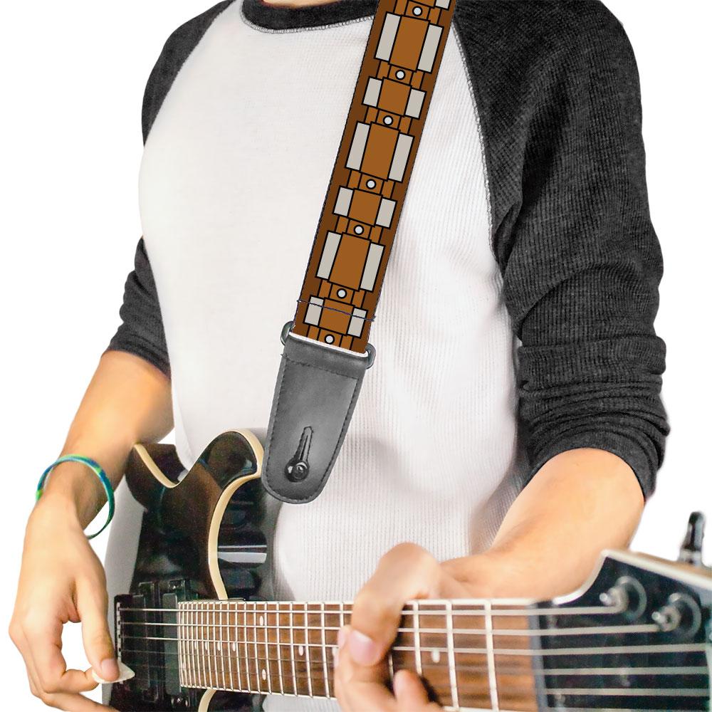 Buckle-Down Star Wars Guitar Strap - Chewbacca Bandolier