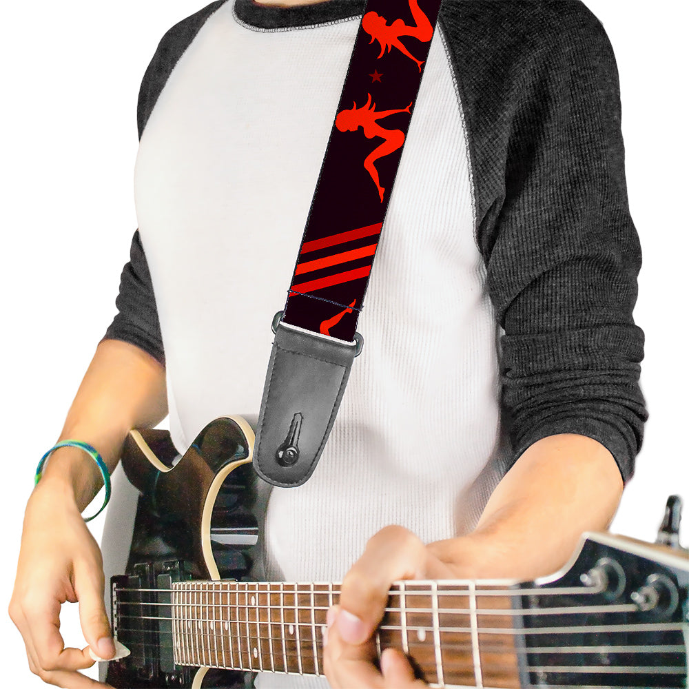 Buckle-Down Guitar Strap - Mud Flap Girls