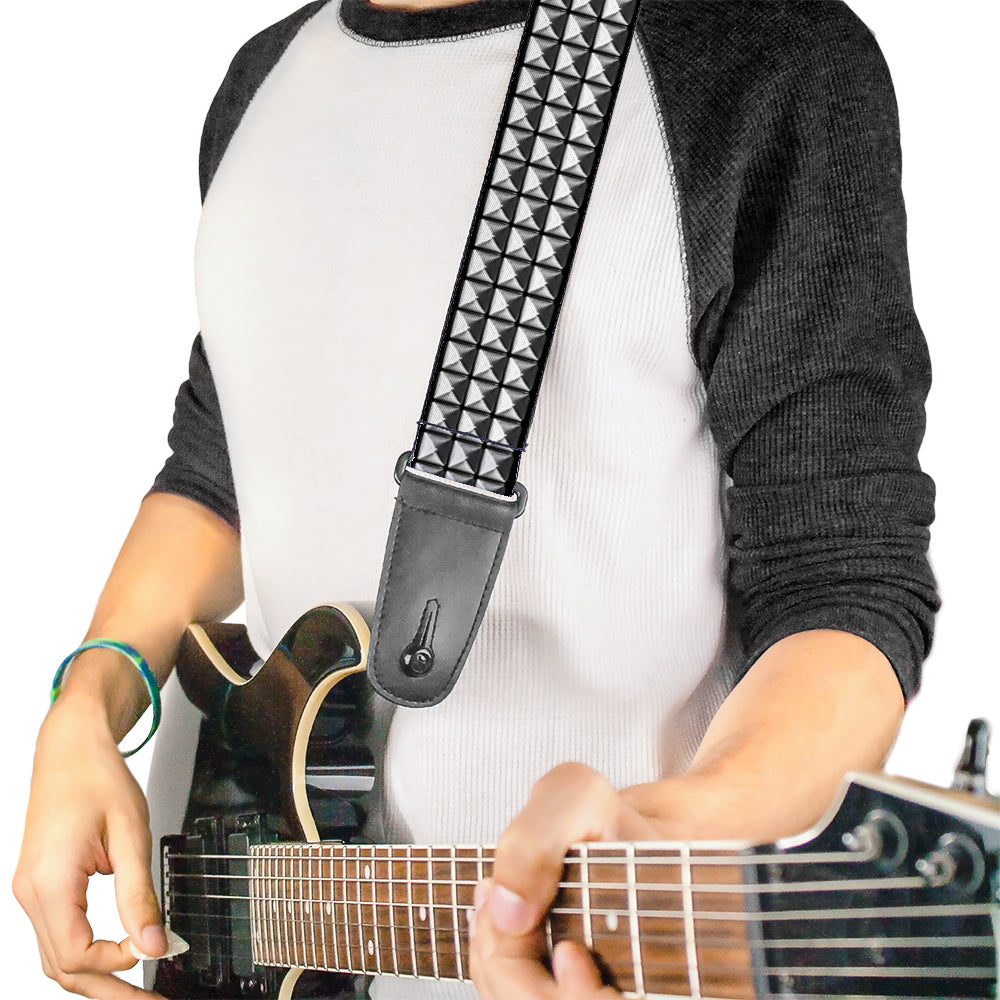 Buckle-Down Guitar Strap - Studs