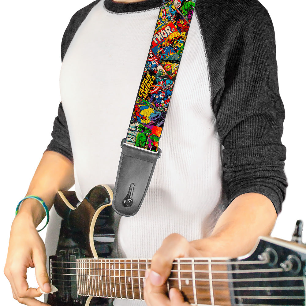 Buckle-Down Guitar Strap - Marvel Comics