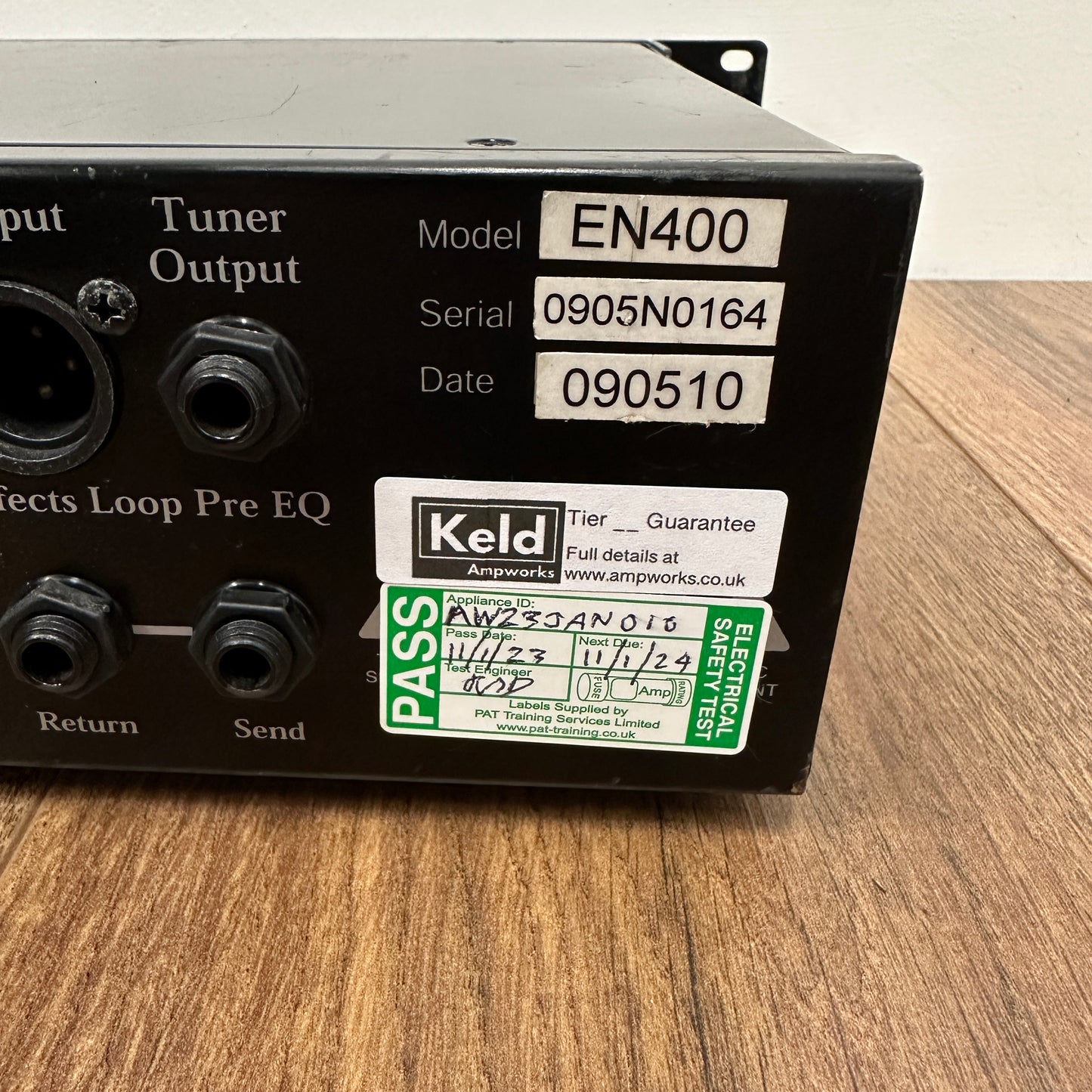 Pre-Owned Eden EN400 Nemesis 400w Bass Amplifier Head