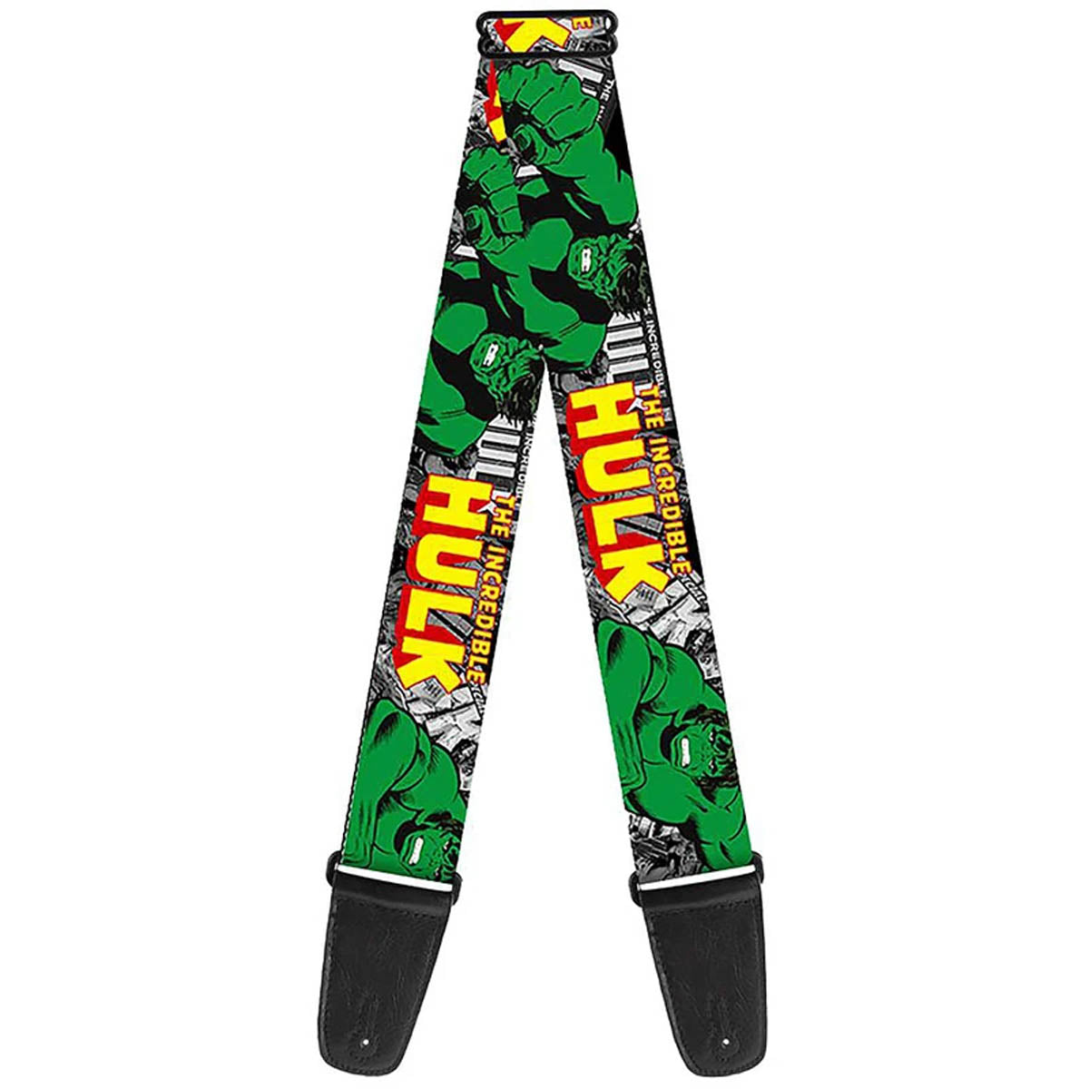 Buckle-Down Marvel Guitar Strap - The Incredible Hulk