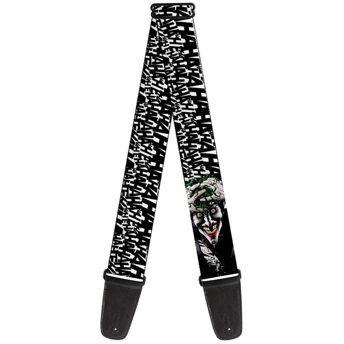 Buckle-Down DC Comics Guitar Strap - Joker Ha Ha Ha