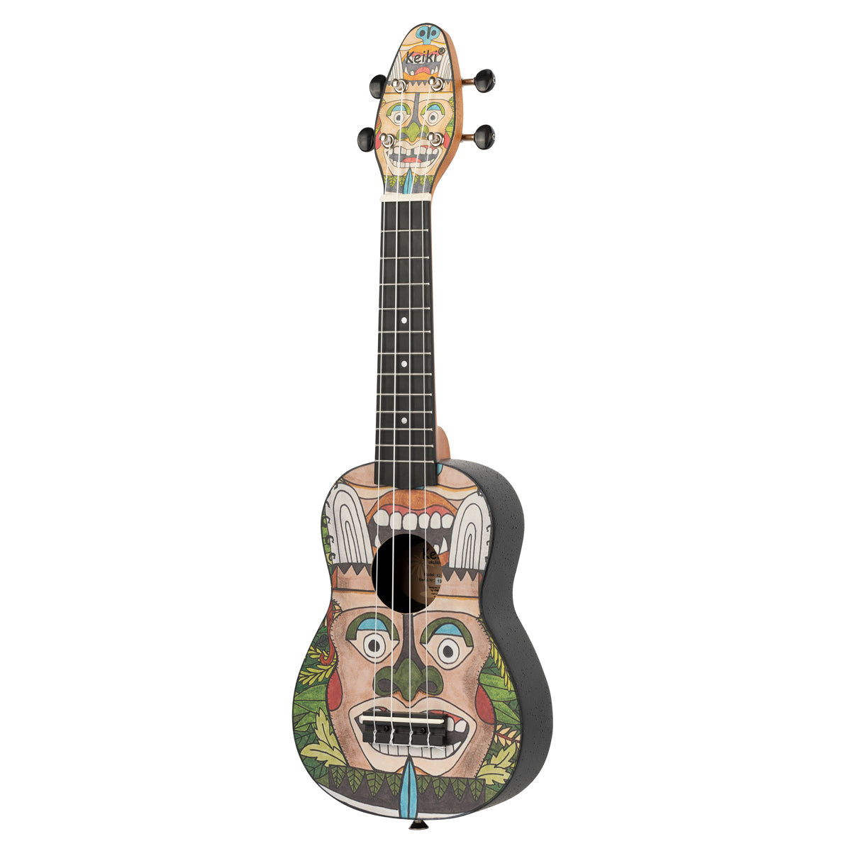 Keiki Soprano Ukulele Pack with Totem Design