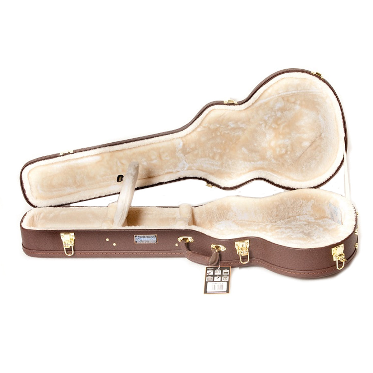 Freestyle Deluxe Wood Shell - Brown - Les Paul