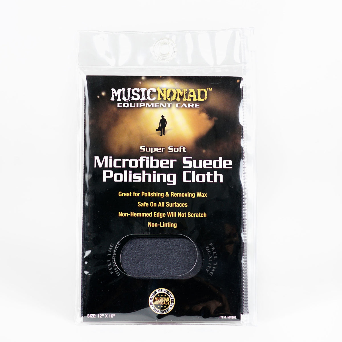 Music Nomad Super Soft Microfiber Polishing Cloth