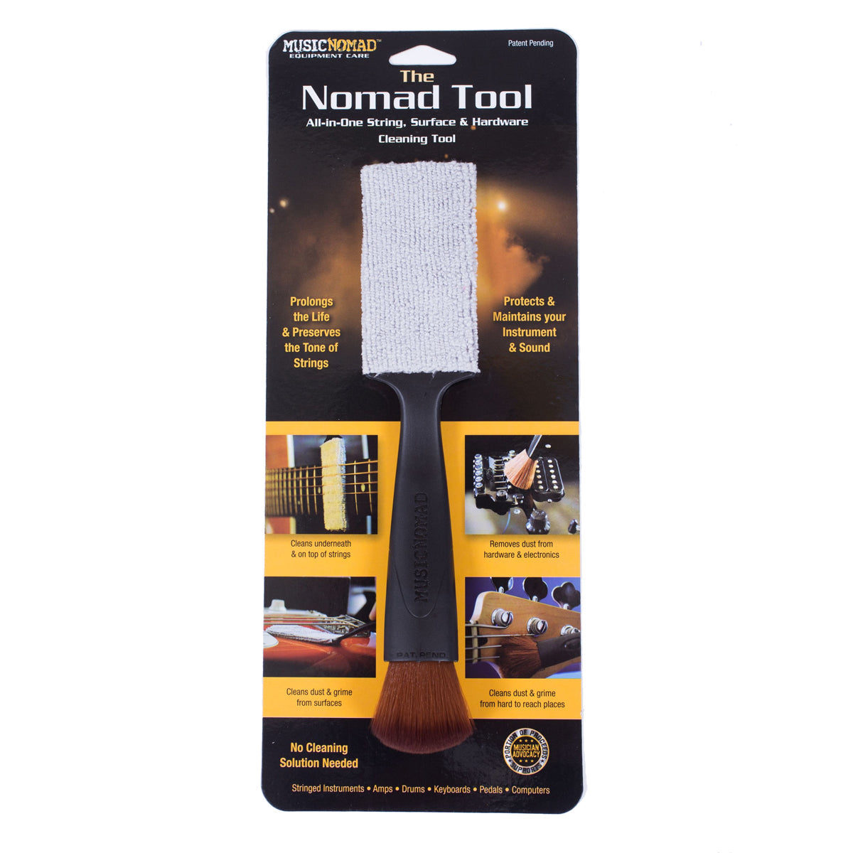 Music Nomad The Nomad Tool - String, Surface & Hardware Cleaning Tool