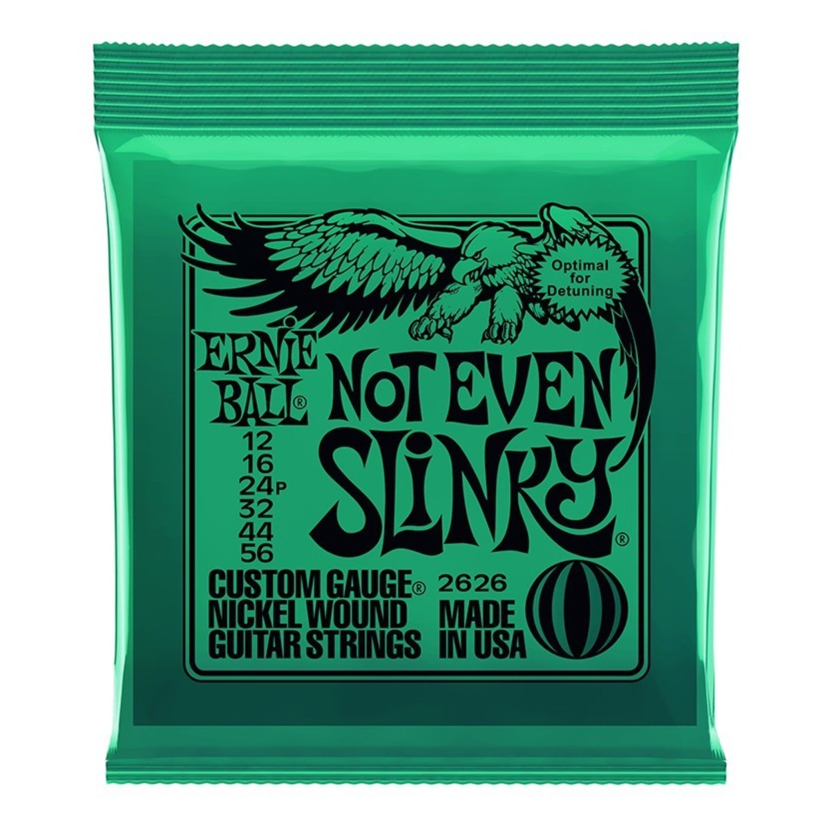 Ernie Ball Not Even Slinky Electric Guitar Strings .012 .056