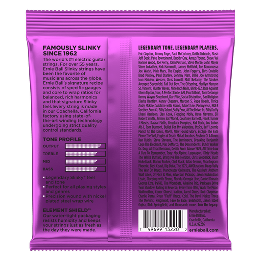 Ernie Ball Power Slinky Electric Guitar Strings (.011 -.048) **3 PACK**