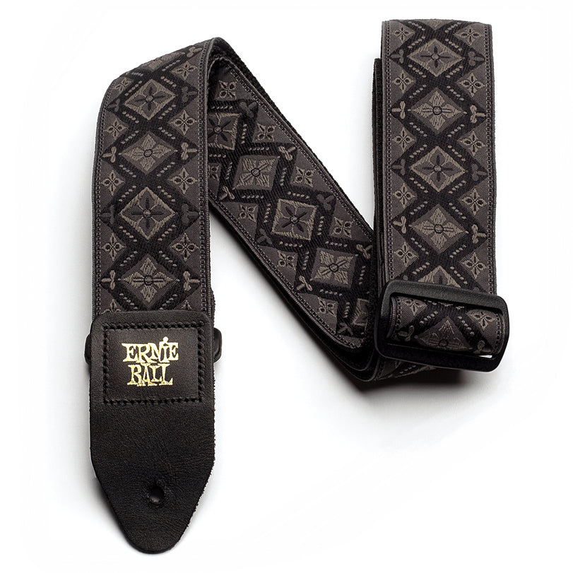 Ernie Ball Jacquard Guitar Strap - Regal Black