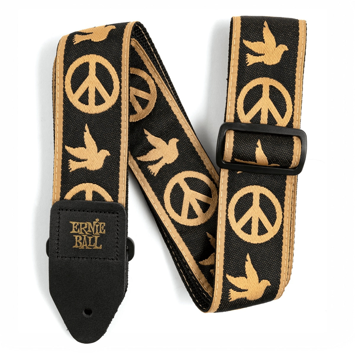 Ernie Ball Jacquard Guitar Strap - Peace Love Dove