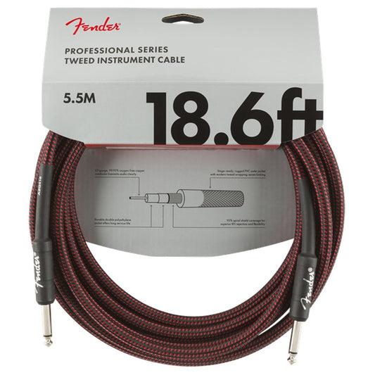Fender Professional Series Tweed Cable - 18.6ft