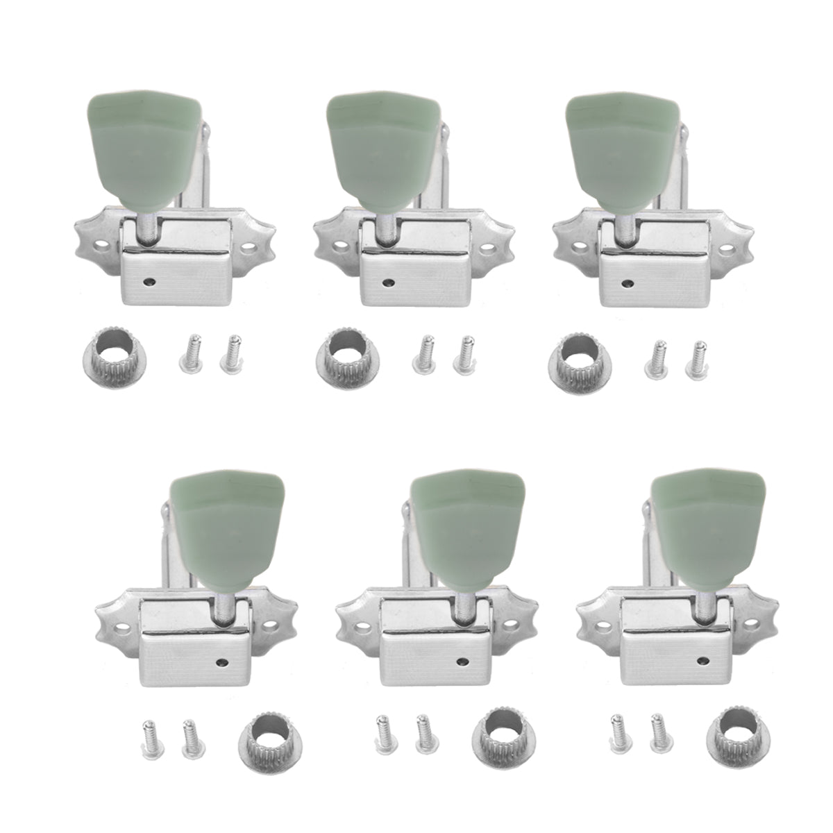 Stagg Vintage Guitar Machine Heads 3+3 in Chrome