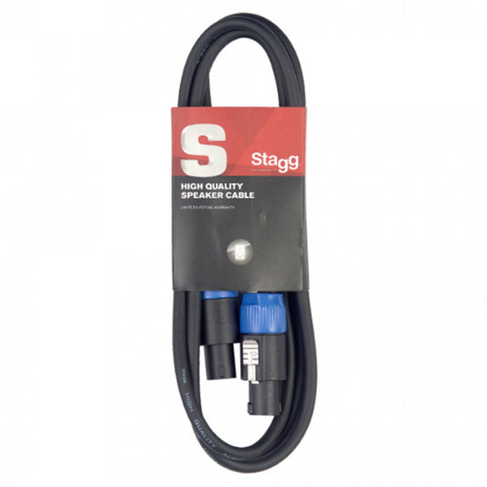 Stagg S-Series Speaker Cable - Speakon To Speakon - 16GA