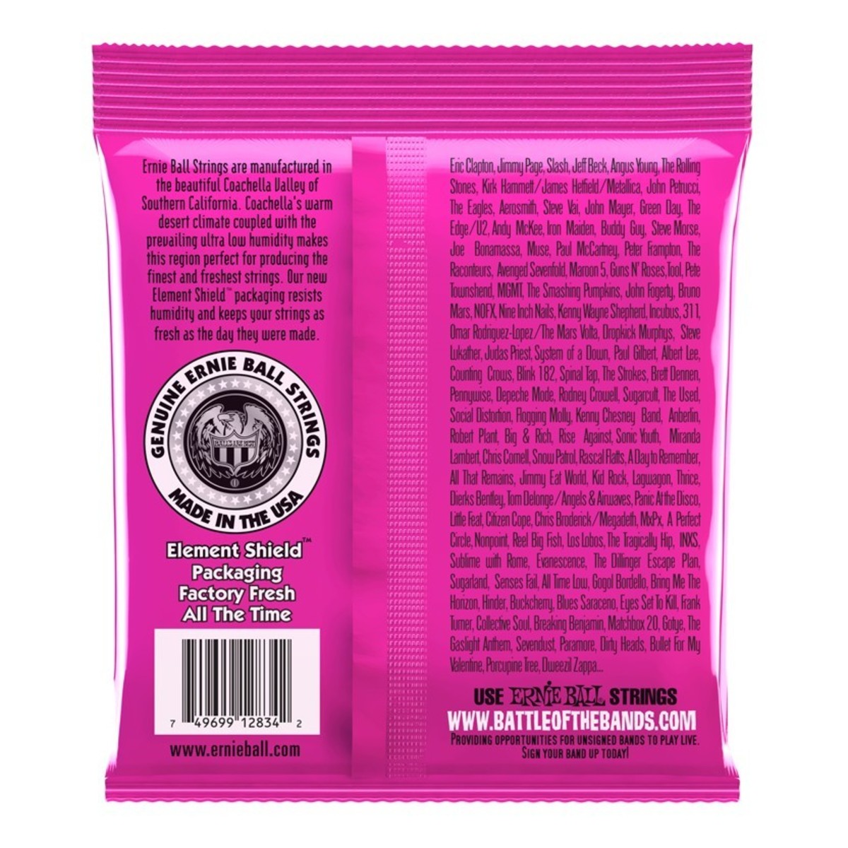 Ernie Ball Super Slinky Bass Guitar Strings (.045 -.100)