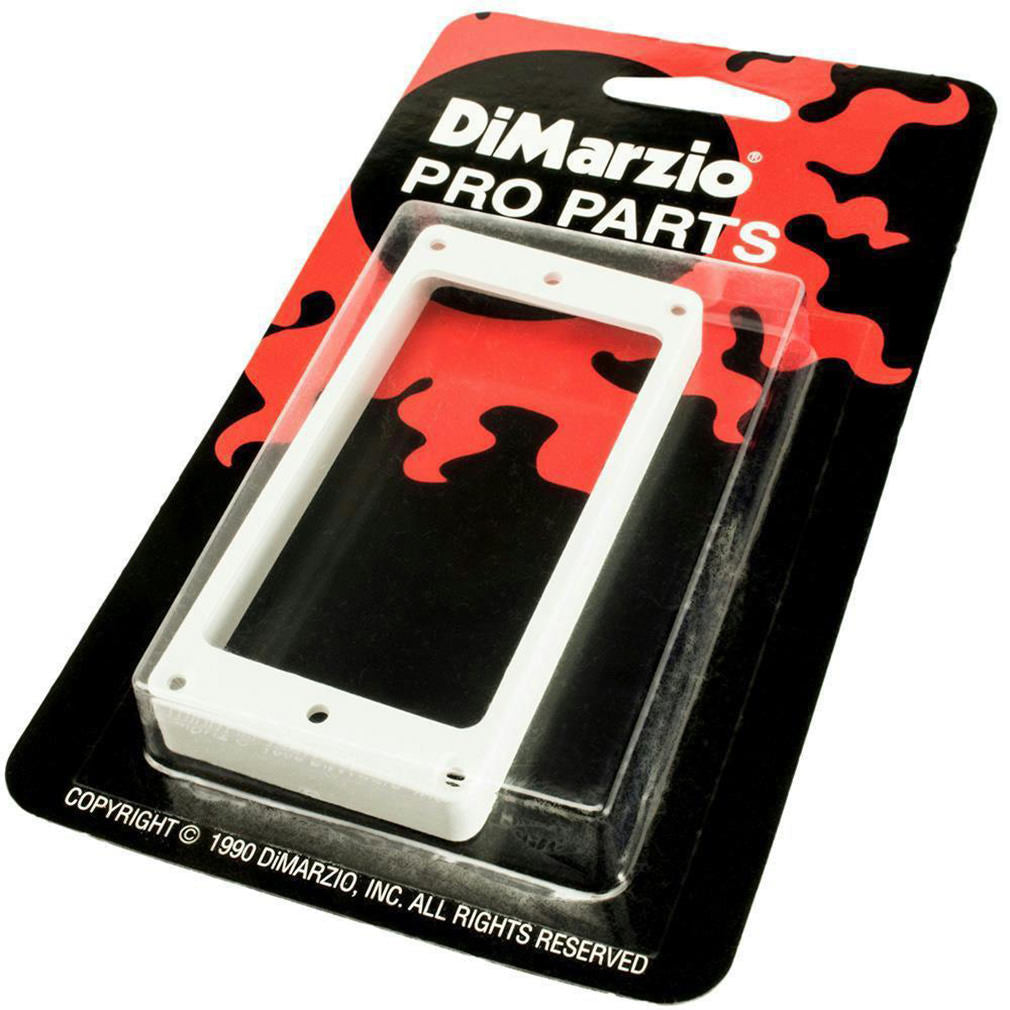 DiMarzio Pro Parts Pickup Mounting Rings in White (Bridge Position)