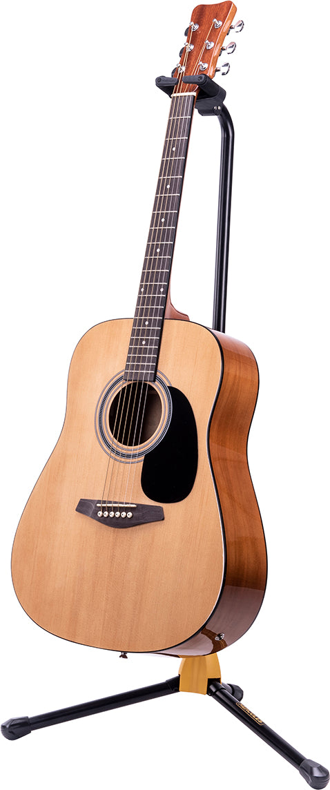 Hercules Auto Grip Single Guitar Stand with Backrest