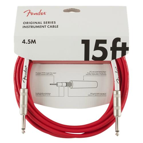 Fender Original Series Instrument Cable in Fiesta Red