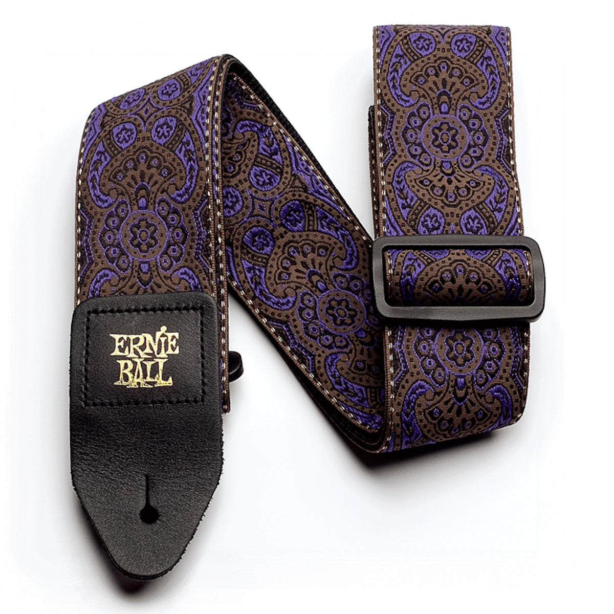 Ernie Ball Jacquard Guitar Strap - Purple Paisley