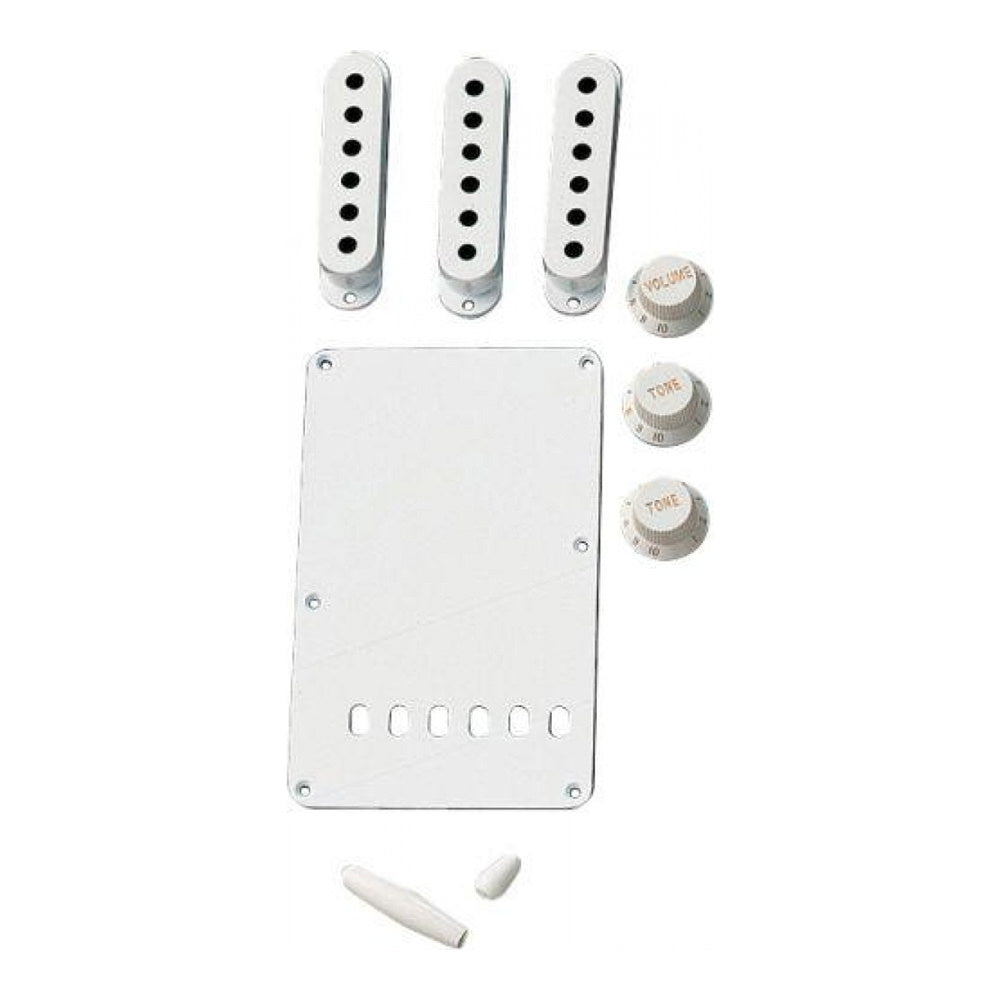 Fender Stratocaster Accessory Kit - White **Genuine Fender Parts**
