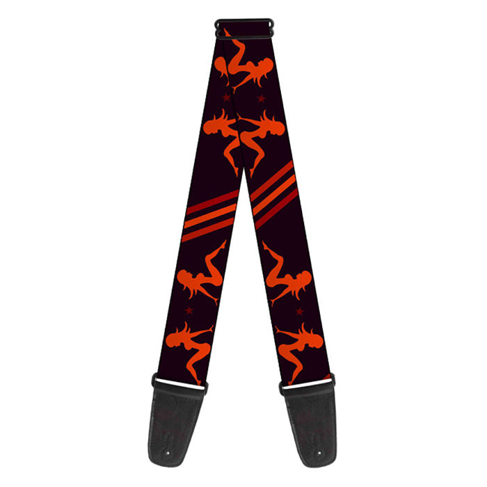 Buckle-Down Guitar Strap - Mud Flap Girls