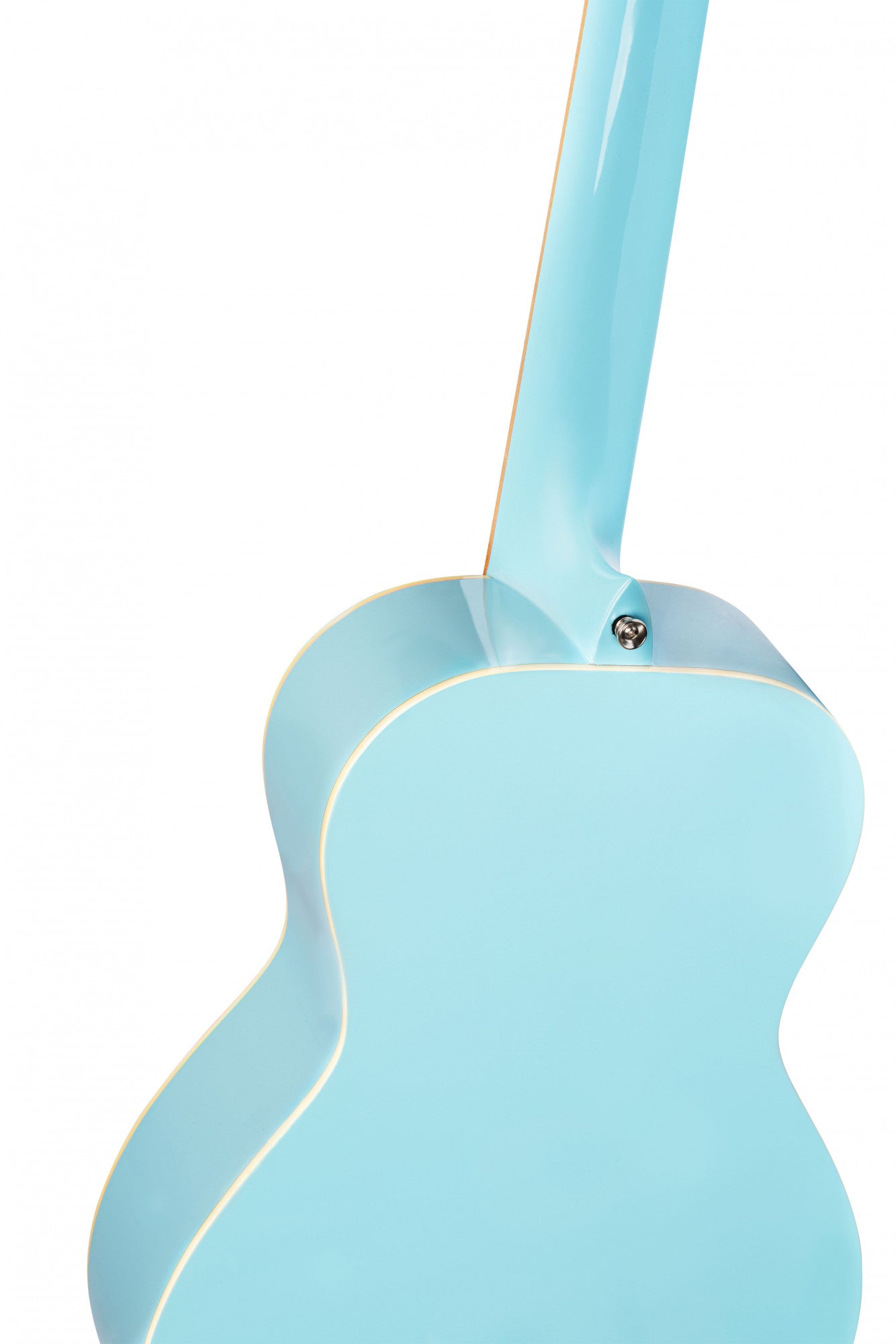 Ortega Gaucho Series RGA-SKY - Parlour Classical Guitar - Sky Blue inc. Matching Bag