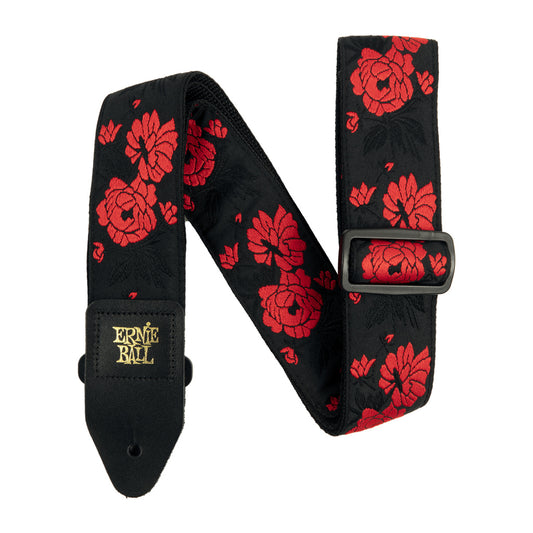 Ernie Ball Jacquard Guitar Strap - Tango Rose