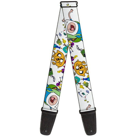 Buckle-Down Guitar Strap - Adventure Time Jake and Finn